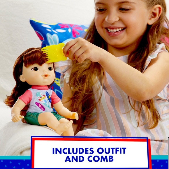 Littles Squad, Little Maya, 9" Doll, Includes Comb - Picture 3 of 3